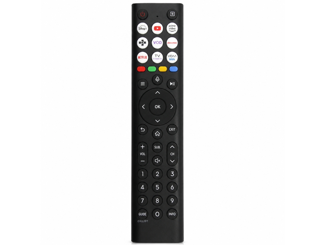 Comando À Distância Para Tv Hisense Compatível Erf2k38h, Sem Controlo Por Voz_zhd