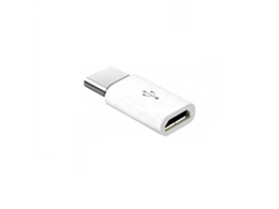 Adaptador Usb Micro Usb para Tipo C, 23 X 10 X 5 Mm, Branco AOZORZ