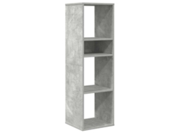 Estante Cinzento Cimento MAISON EXCLUSIVE em Derivados de Madeira (34x31x112 cm)