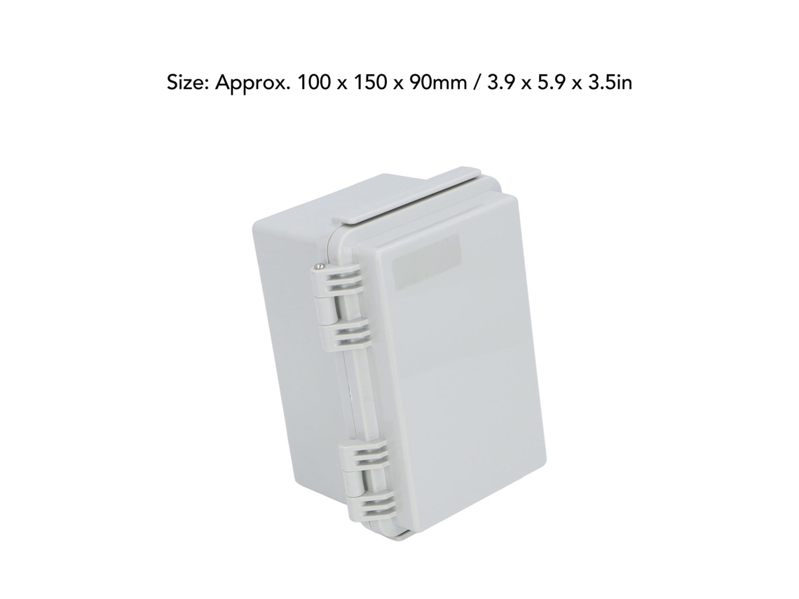 Caixa Elétrica Outdoor Laxiscreed Ip67 À Prova De Água Em Plástico Abs Resistente
