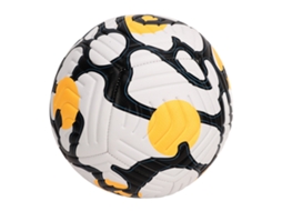 Bola de Futebol de Treino Tamanho 5 com Indentação Laranja | S/MARCA
