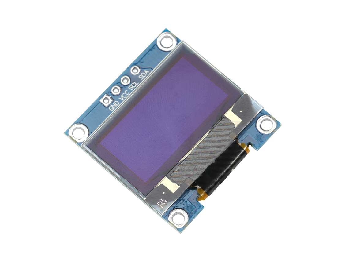 Laxiscreed Módulo De Display Oled 0,96" Com Suporte I2c E Resolução 128x64 Para Projetos Eletrônicos