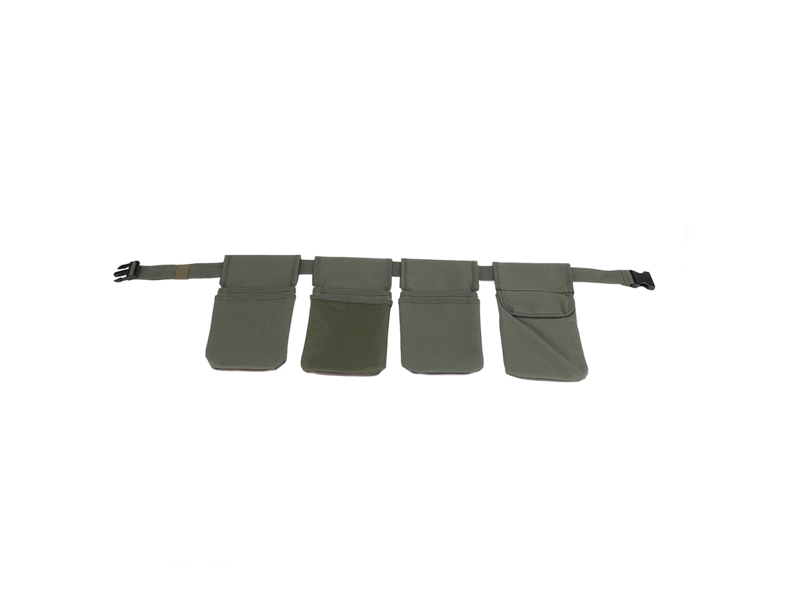 Delantal De Cintura Para Ferramentas De Jardim Com Múltiplos Bolsos E Capas Práticas