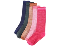 Meias Para Criança 5 Pares Ue 26-29