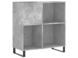 Record Cabinet, Record Cabinets Vidaxl Cinzeto Madeira Processada (n/a)