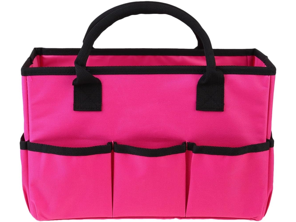Uonlytech Pink Multifuncional Essencial para Mulheres, Leve e Resistente, Ideal para Cosméticos e Ferramentas