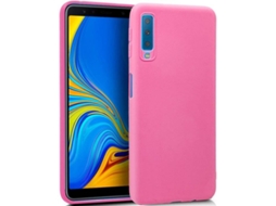 Capa Samsung Galaxy A7 COOL Silicone Rosa