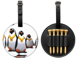 Bolsa para Tees de Golfe Black Penguin, fácil de transportar e eficiente, S/MARCA