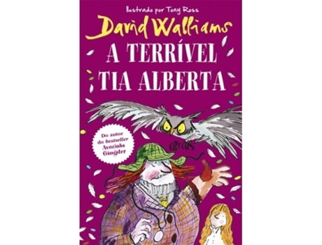 Livro A Terrível Tia Alberta de David Walliams (Português - 2015)