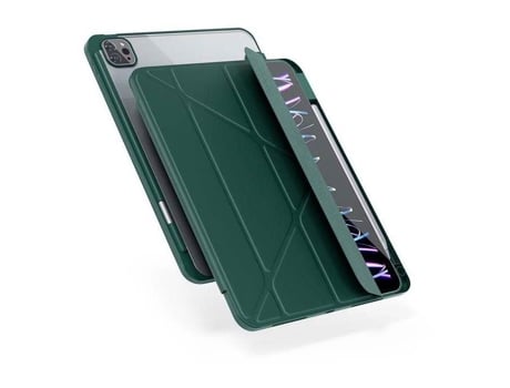 Capa flip Epic Hero para iPad Pro 11/iPad Air 10.9/M1/M2/M3 Verde