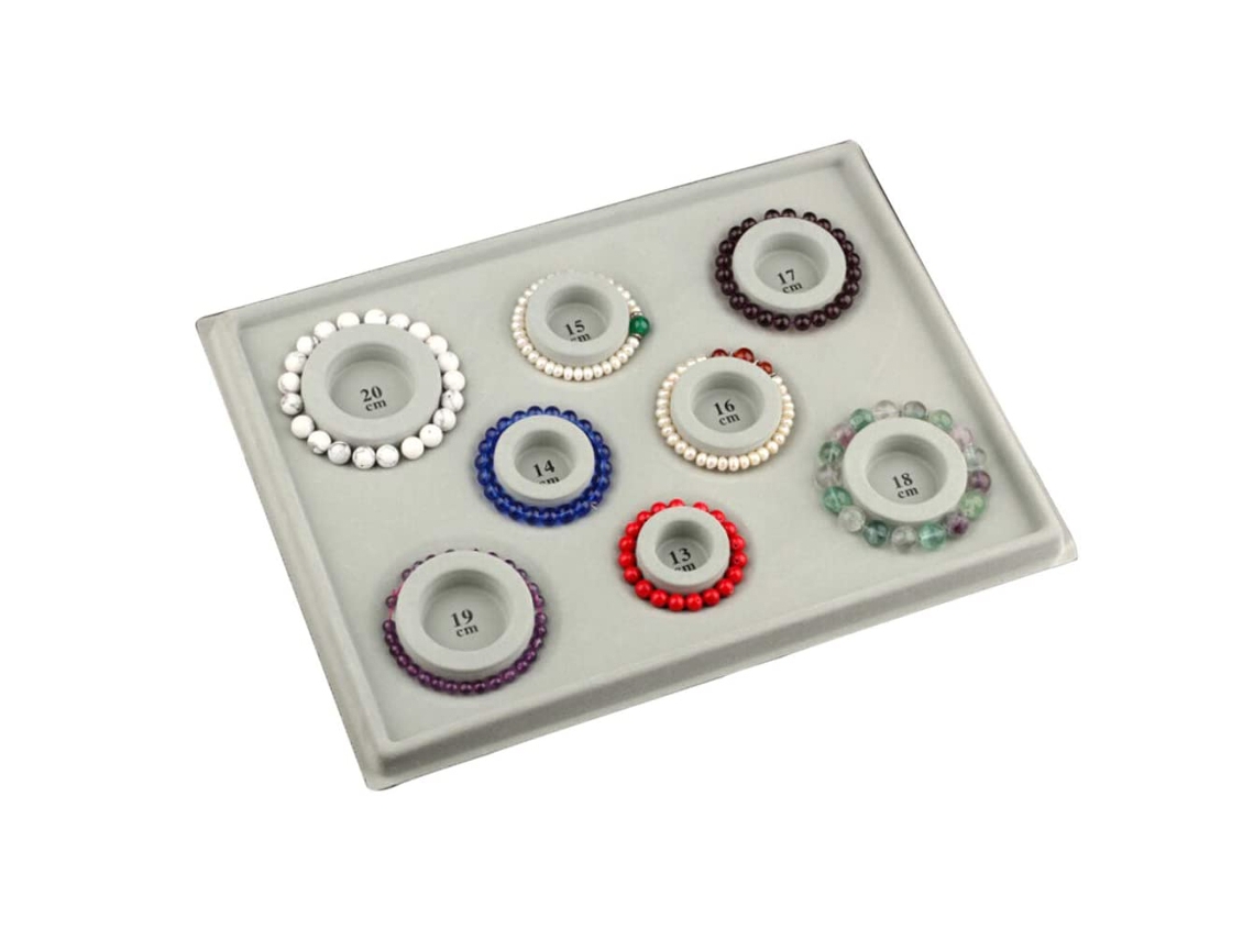 Bandeja para pulseiras, joias e design de contas Kofihety