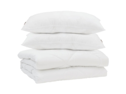 Edredão Com Travesseiro 3 Pcs | Edredom | Duvet Branco Microfibra