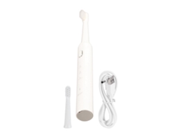 Escova de Dentes Elétrica Adulto, IPX7, Sônica, Carregamento USB, Cabeça de Escova