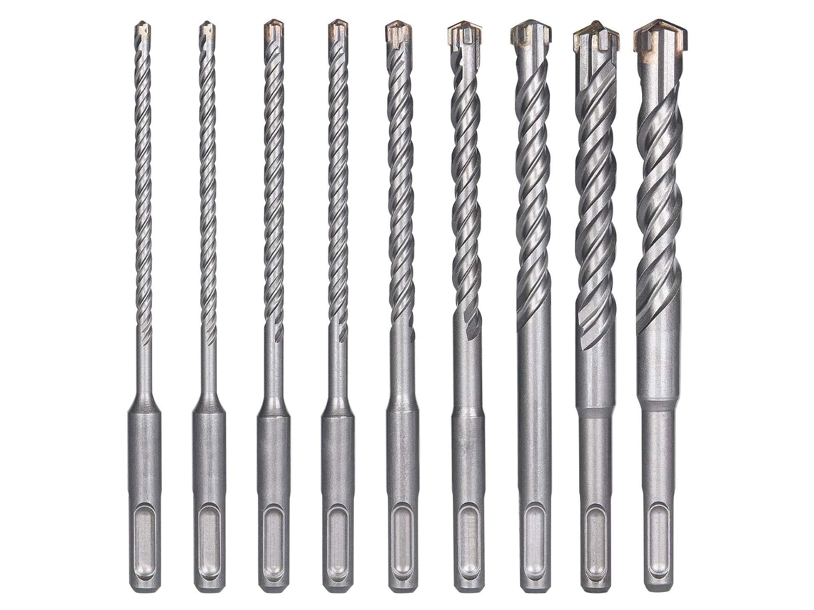 Betongborr, 9 St Kakelborr, Sds Plus Slowmoose (5 Mm16x160 Mm)