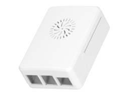 Laxiscreed Case Para Raspberry Pi 4b Com Tampa Removível E Dissipador De Calor