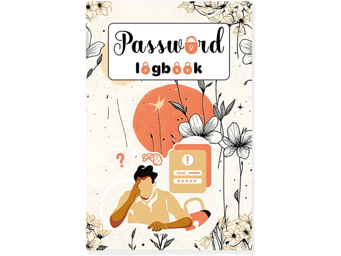 Carnet Mots De Passe Cahier D'enregistrement Des Sites Web