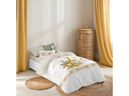 Capa De Edredão Estampada Safari Para Cama 90