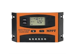 Controlador De Carga Solar 30a, Controlador De Carregador Solar Mppt, Painel Solar 12v/24v Com Porta Usb Dupla A Olysi Shop (conforme Mostrado)