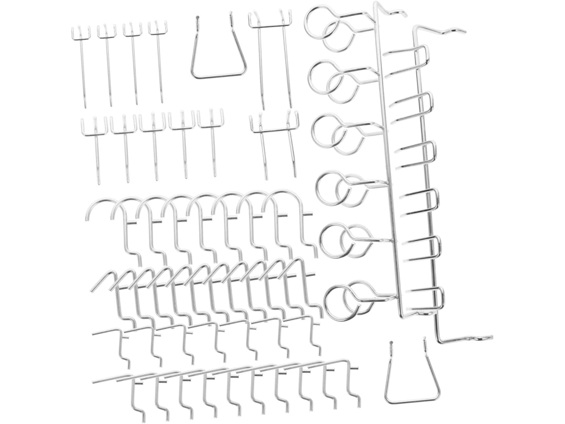 Conjunto Com 1 Ganchos De Parede Em Material Resistente, Pa Reforçados
