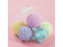 Fasst conjunto de Bolas Texturizadas para Bebês de 6+ Meses: Exploração Sensorial e Brincadeira