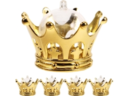 Caixas De Doces Genéricas Com Banho Ouro E Prata, Pacote Com 12 Unidades, Bandejas Para Presentes De Festas E Casamentos