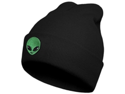 Boné De Tricô Com Bordado Chapéu De Inverno Quente Elástico Cuffed Para Homens E Mulheres