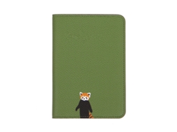 Carteira Porta-passaporte com Animal, Cartões e Ingressos, AQUAFORGE