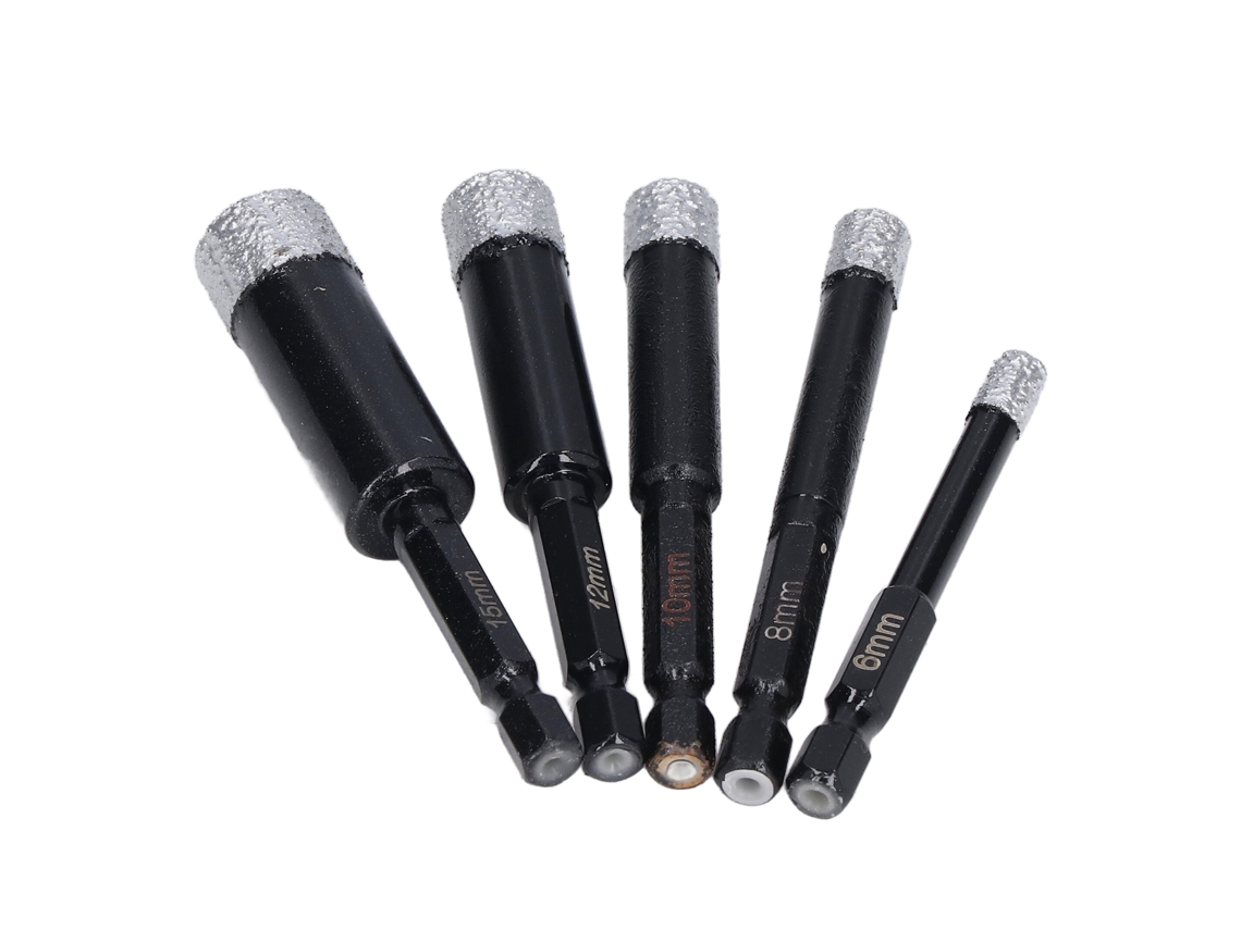 Conjunto De Brocas Diamantadas Laxiscreed Para Perfurar Granito E Azulejos Cerâmicos De Alta Precisão