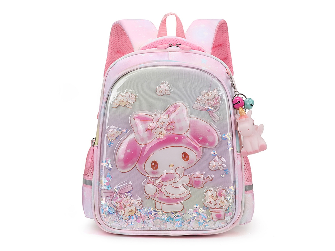 Mochila Pré-escolar, Feminina, Desenho Animado, Aulas