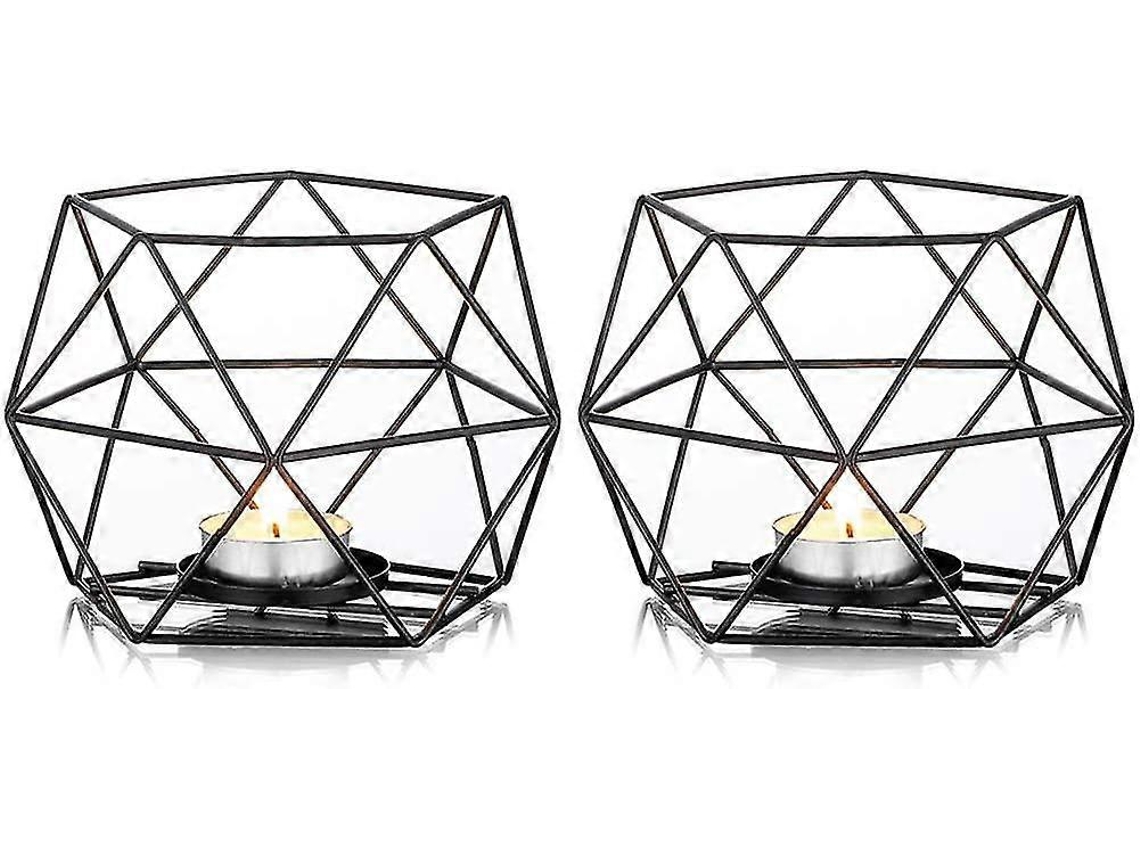 2pcs Column Candlestick Stand