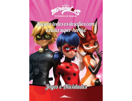 Miraculous - As Aventuras de Ladybug: O Poder dos Jogos! - Brochado -  Vários, Vários - Compra Livros na