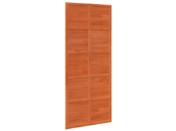 Porta de Celeiro Castanho Encerado 90 X 208 Cm MAISON EXCLUSIVE