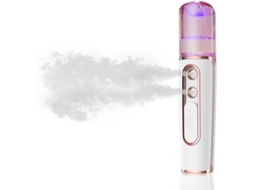Nano Pulverizador Facial Vaporizador Facial De Névoa Fria Recarregável Por Usb Tanque De Água Visível Nano Pulverizador Branco Bestvite