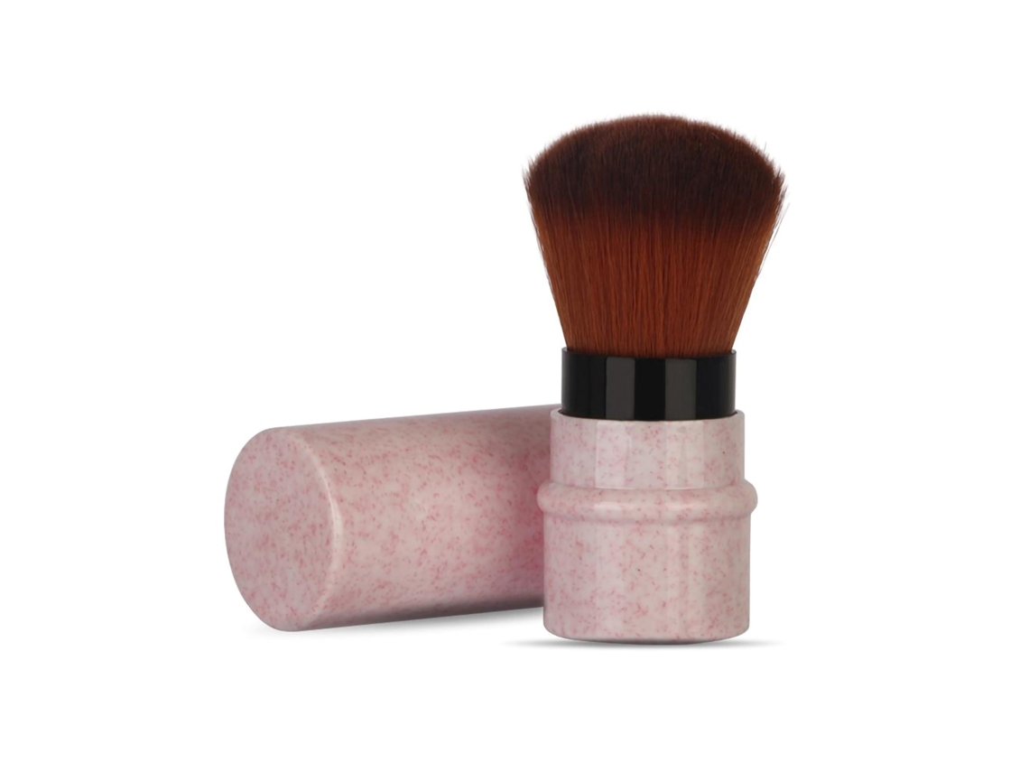 Pincéis De Maquiagem Estirável Para Aplicar Base E Blush