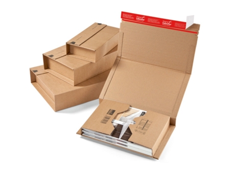 COLOMPAC Cp020.06 Embalagem Caixa de papelão para envio marrom 20 peças