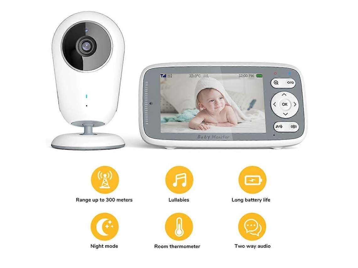 Monitor De Bebé Com Áudio E Vídeo, Garantindo A Segurança E Tranquilidade Dos Pais. Olysi Shop