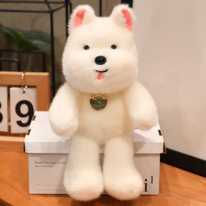 Lindo Brinquedo de Pelúcia Realista de Animal de Desenho Animado, Boneco Feito À Mão MDUG (estilo 1, 23 Cm)