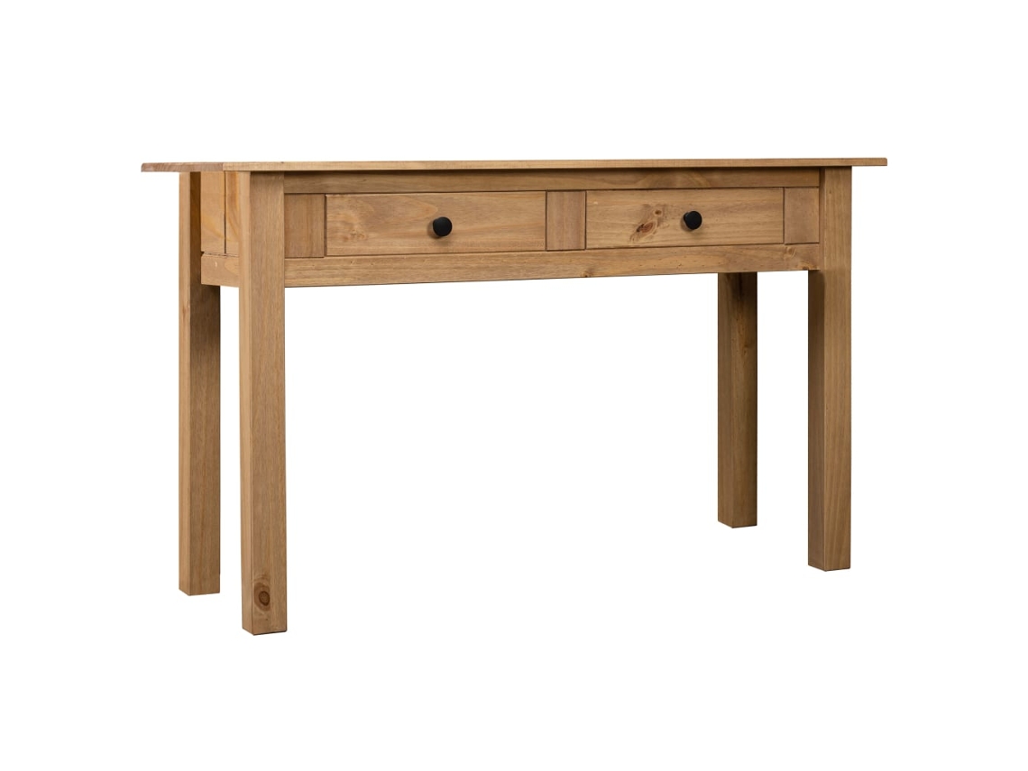 Console Table, Console Tables Vidaxl Marrom Madeira De Pinho (n/a)