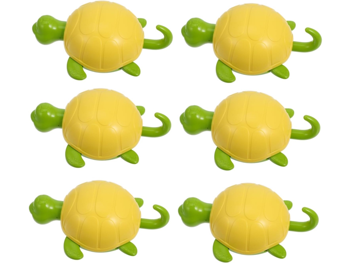 Conjunto De 6 Ganchos Adesivos De Parede Em Plástico Verde