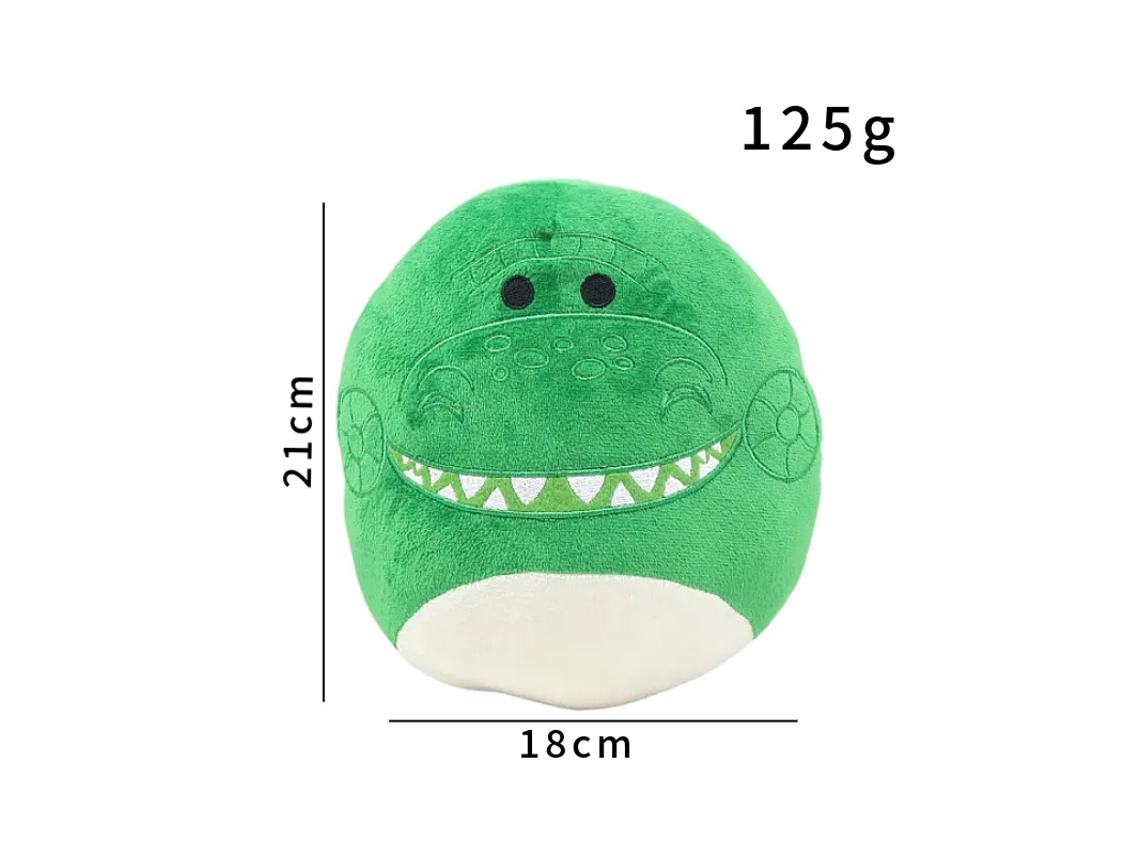 Boneco De Pelúcia Bibo Verde, Brinquedo Macio Infantil E Presente