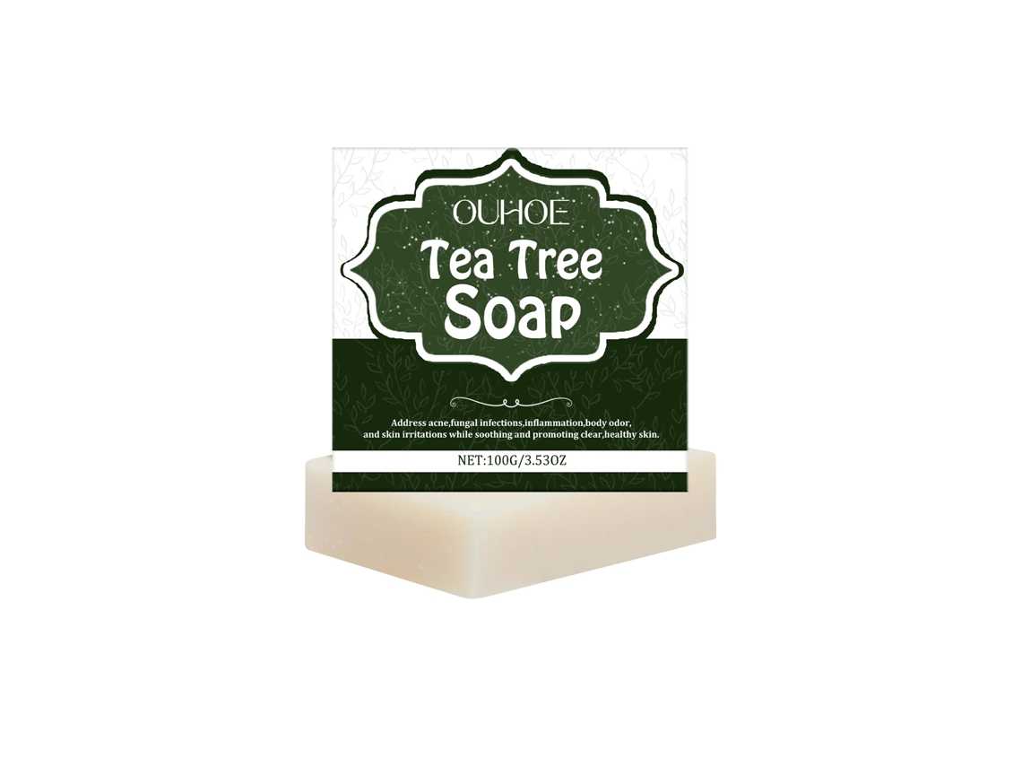 Sabonete Com Controle De Oleos E Oleo De Tea Tree Para Limpeza