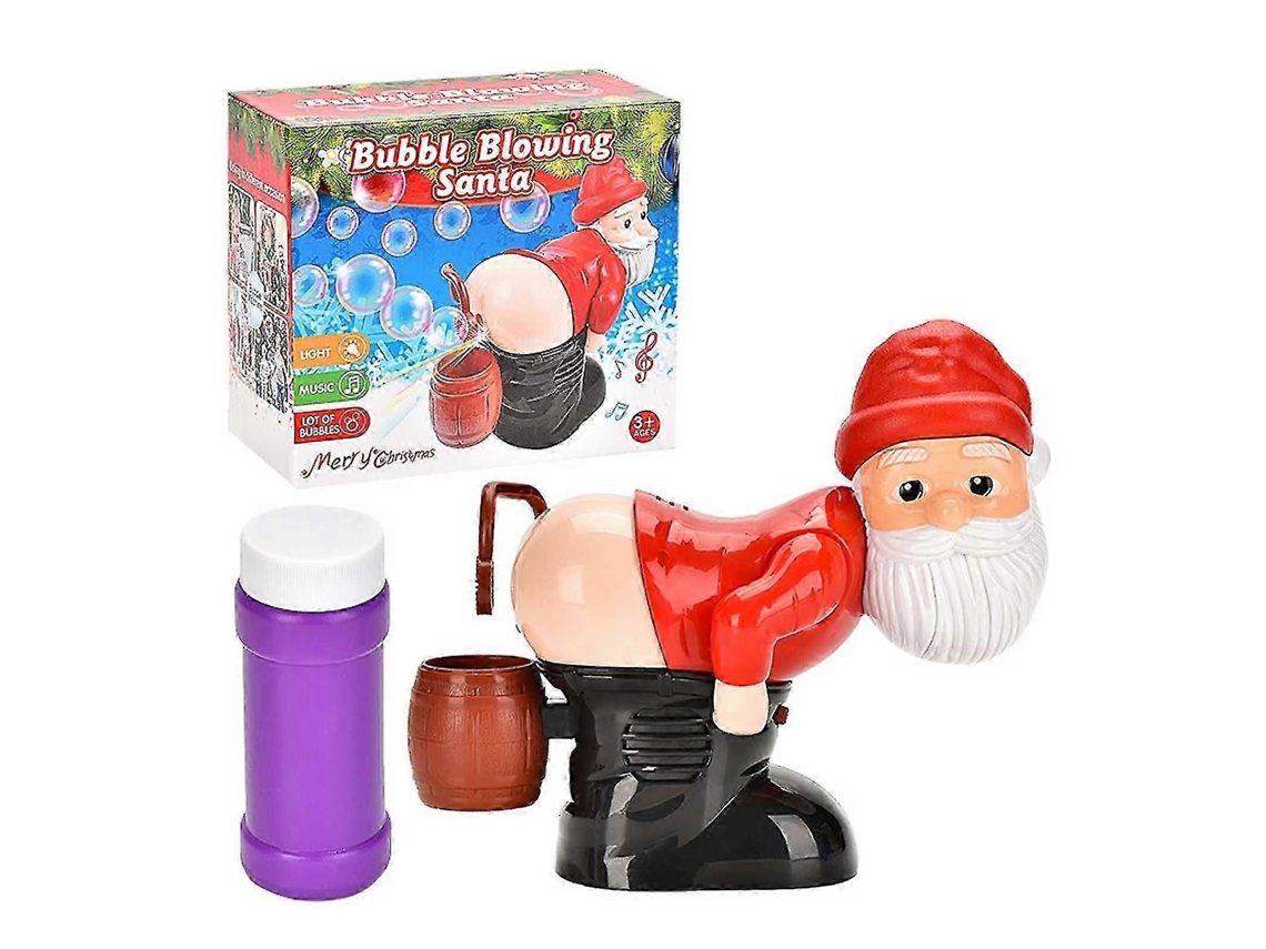 Máquina De Bolhas De Natal Com Pum Automático