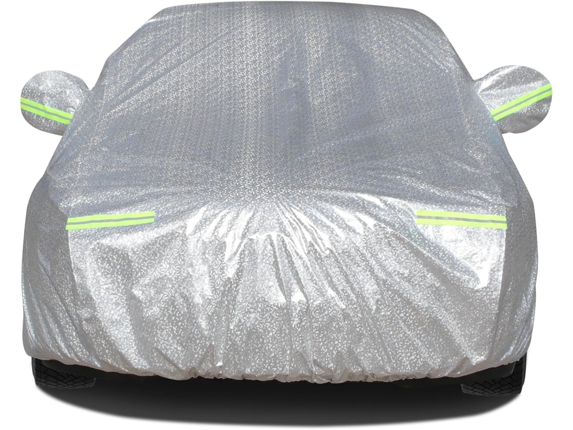 1 Cobertor impermeável e resistente aos raios UV com zíper para uso interno.