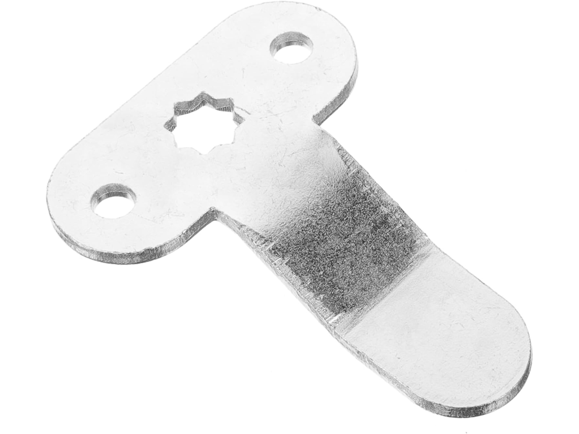 Placa De Metal Reforço Porta Armário Elétrico Com Trava Segurança Fácil Usar