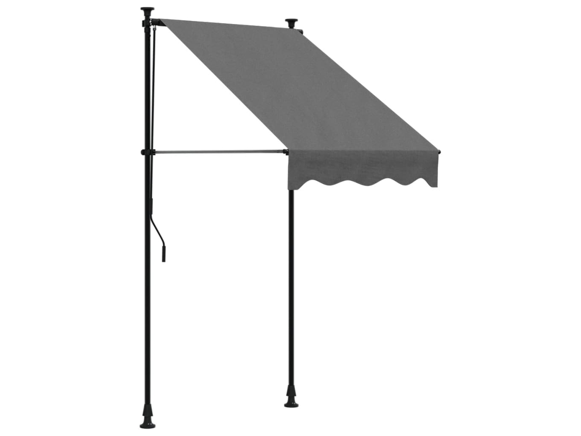 Retractable Awning, Retractable Awnings Vidaxl Antracite Tecido (n/a)