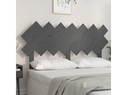 Cabecero 141x3x80,5 cm Pino Macizo Gris