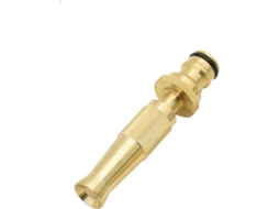 Adaptador para Mangueira de Jardim em Latão com Bico 1/2" S/MARCA
