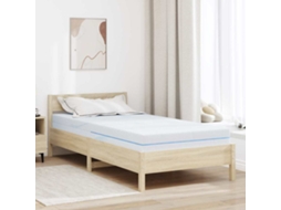 Vidaxl Colchão Médio Firme 120 X 200 Cm Branco