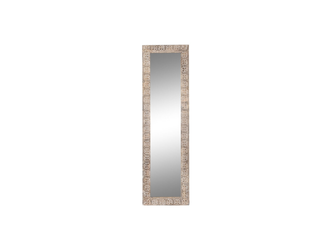 Espelho de Parede DKD HOME DECOR 49997 (Branco - 3x44x150cm)
