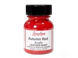 Tinta Couro e pele sintética Angelus 29,5 Ml (Vermelho Outonal 184)
